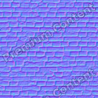 seamless wall bricks normal mapping 0008